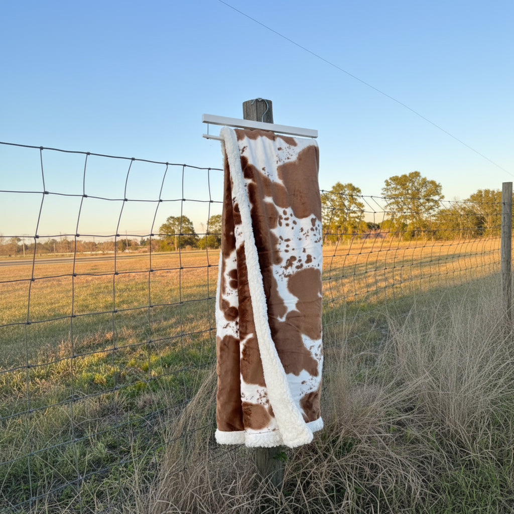 Nuestra manta estilo vaca