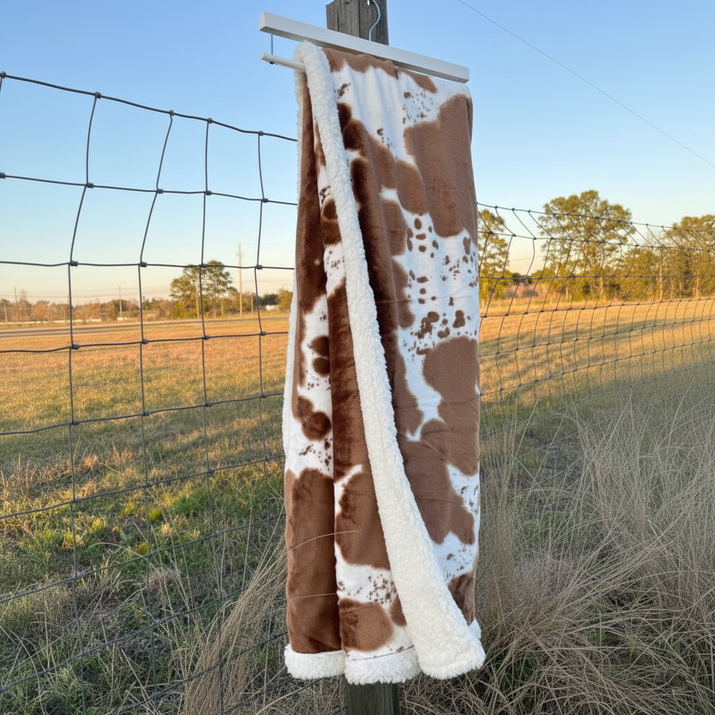 Nuestra manta estilo vaca