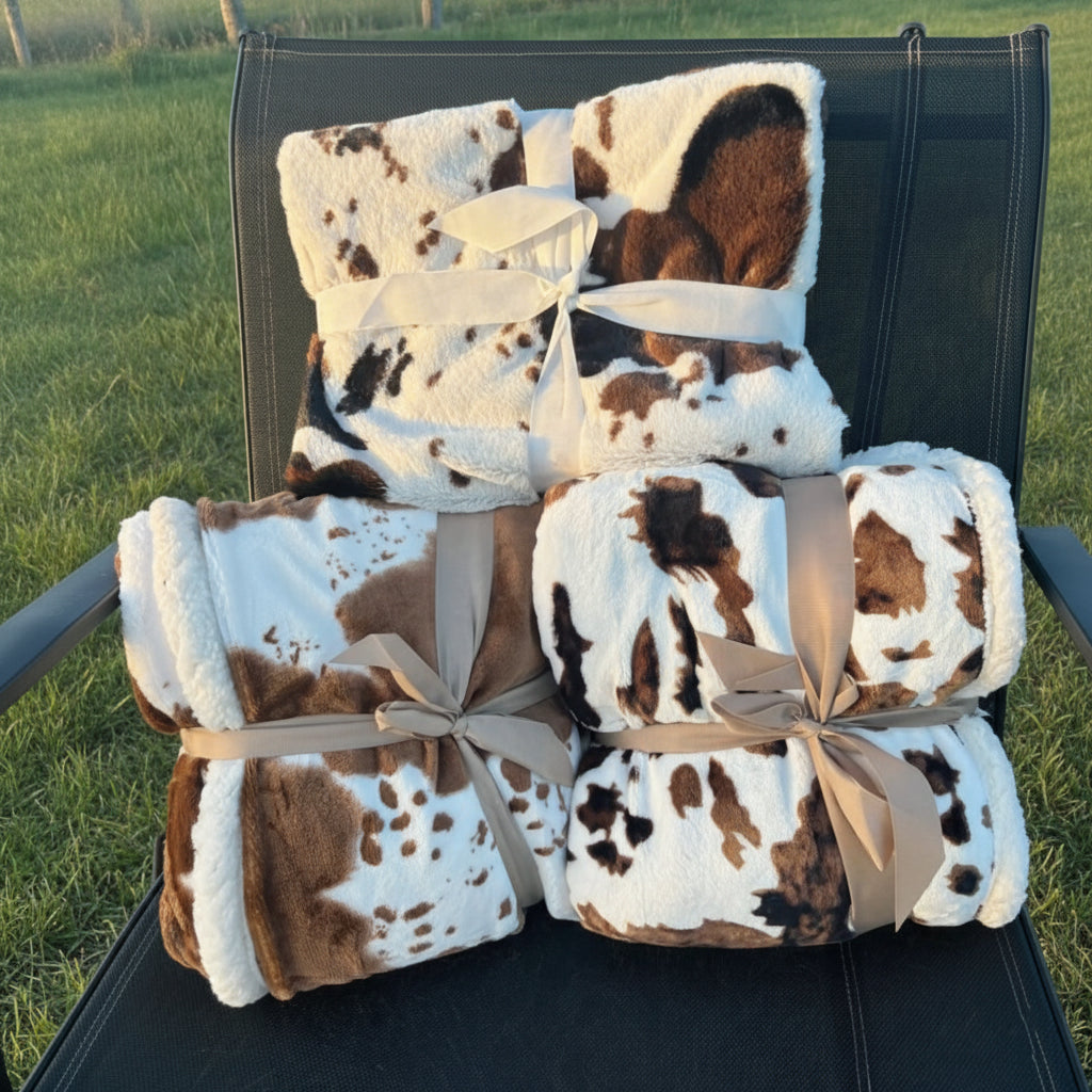 Nuestra manta estilo vaca